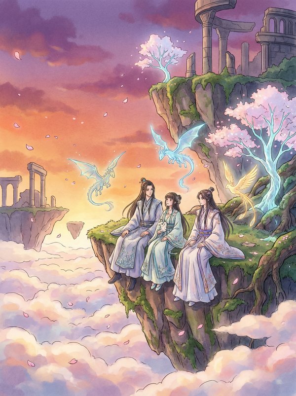 抖音风精选动漫-云端之约