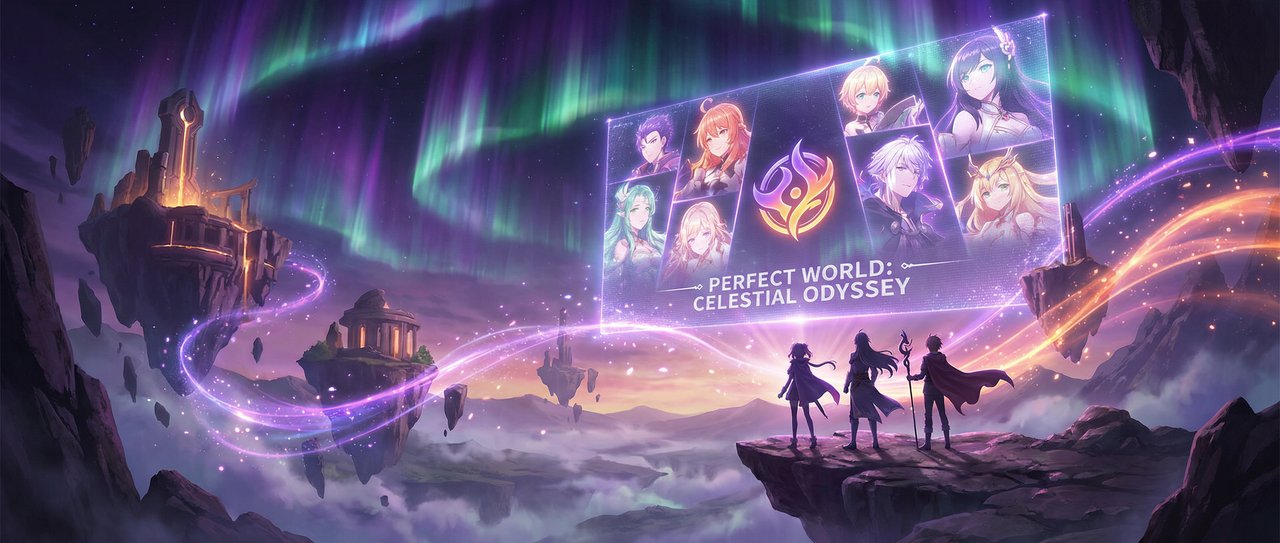 抖音风动漫平台主视觉